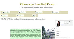 Desktop Screenshot of chautauquaarea.com